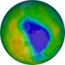 Antarctic Ozone 2016-10-29